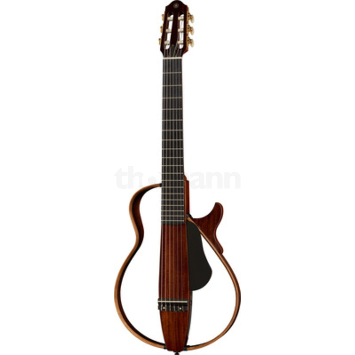 Guitarra Silent Yamaha SLG200NW Natural vista completa | Armonía Musical México