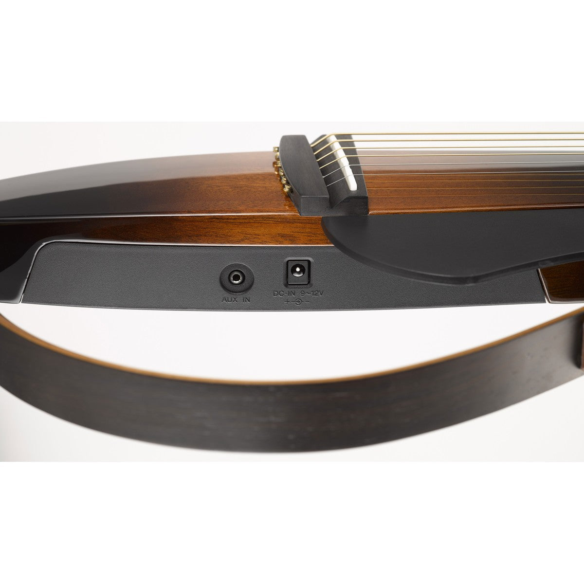 Guitarra Silent Yamaha SLG200NW detalle controles SRT | Armonía Musical México