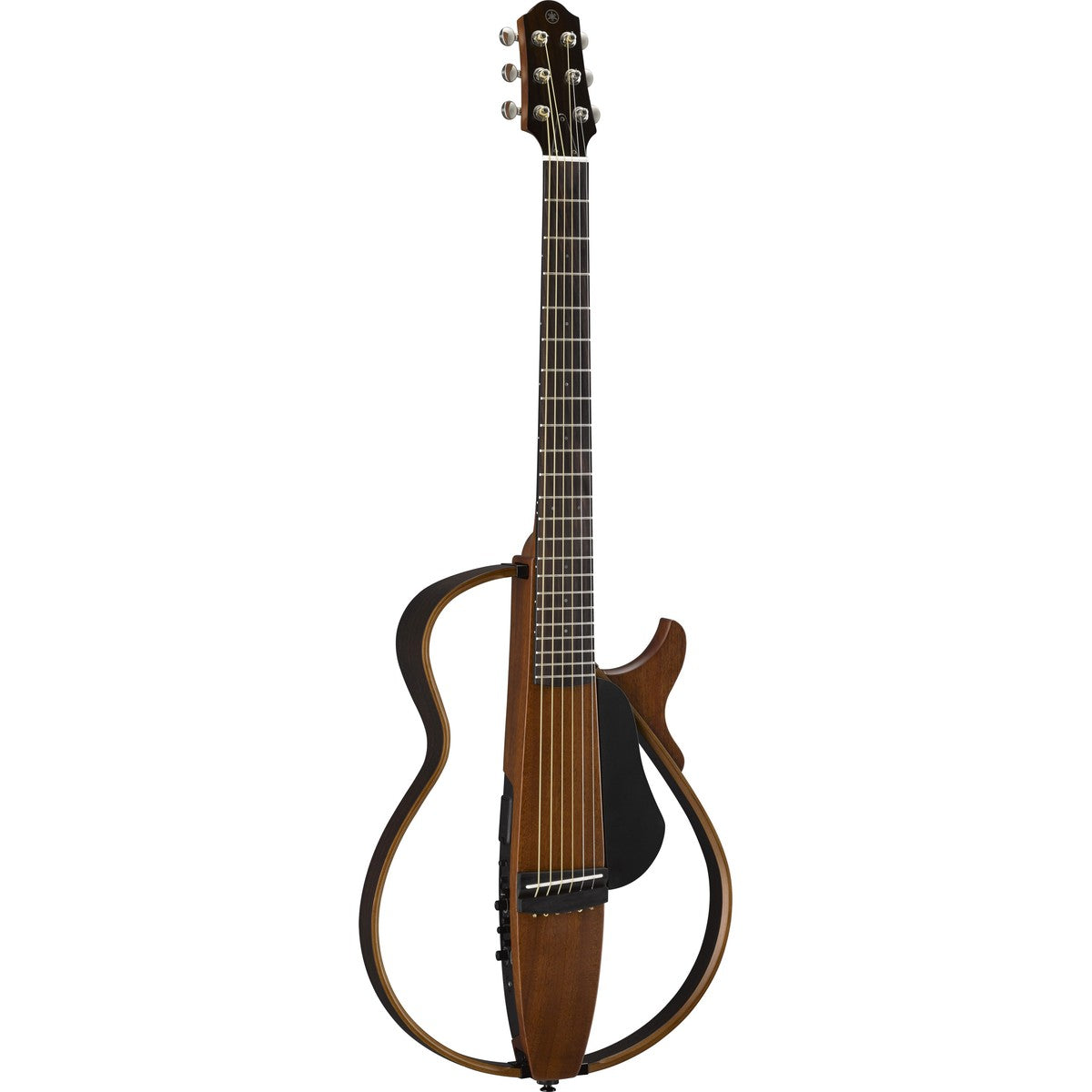 Guitarra Silent Yamaha SLG200S Natural vista frontal | Armonía Musical México