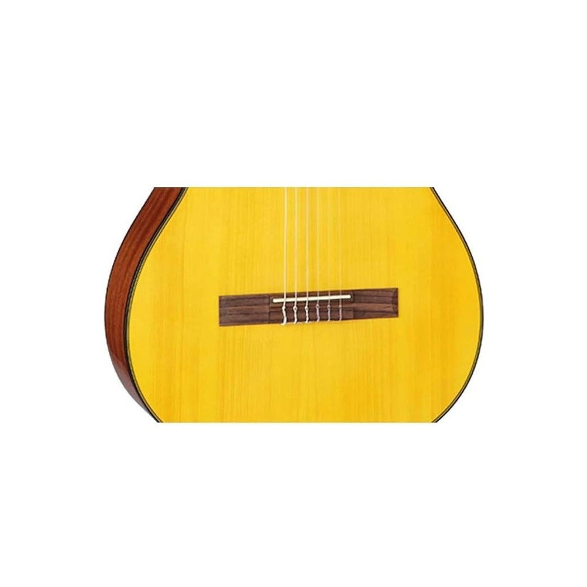 Takamine GC3CE NAT detalle cuerpo electroclásica | Armonía Musical México