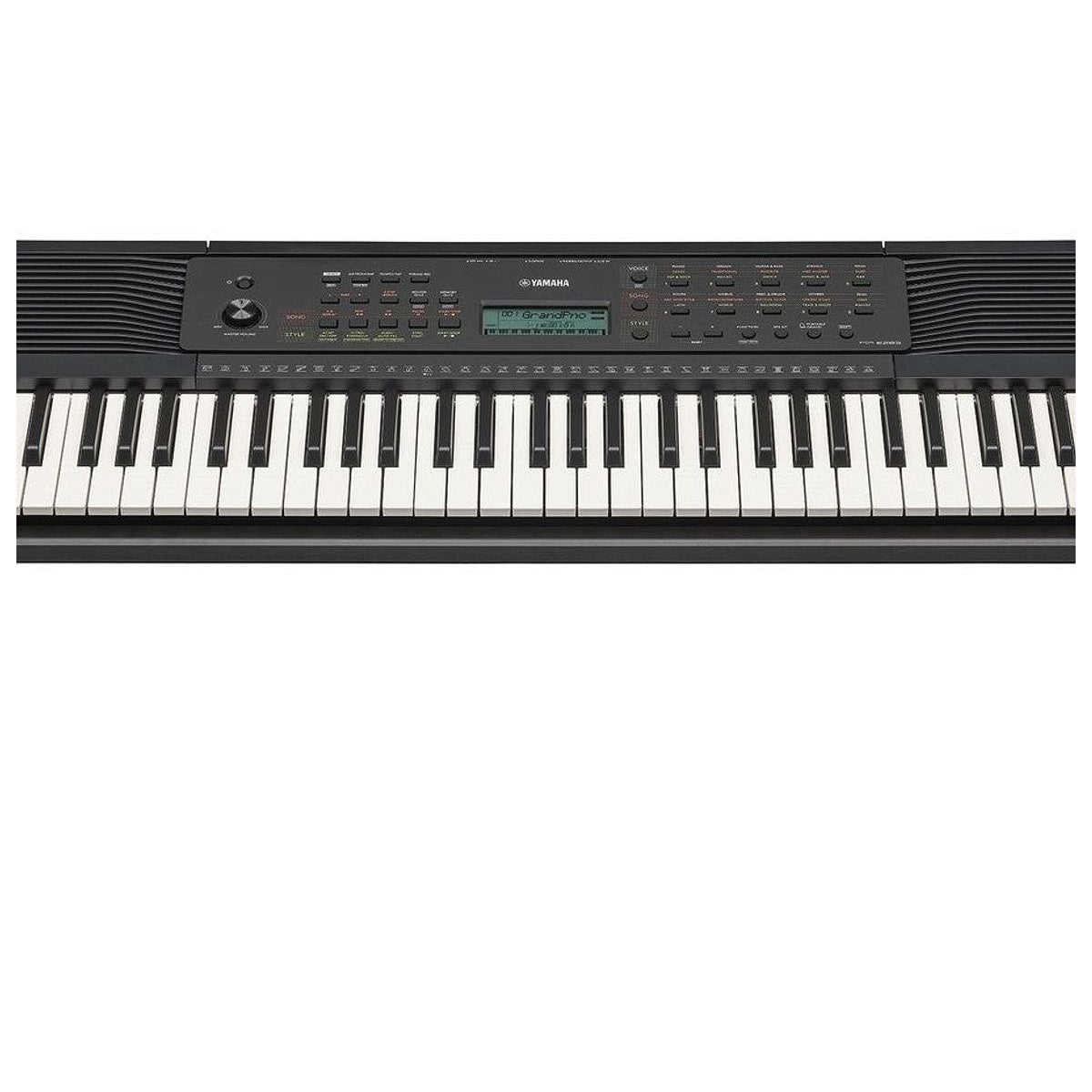 Teclado Portátil Yamaha PSR-E283 61 Teclas Set con Adaptador PA130B detalle | Armonía Musical México