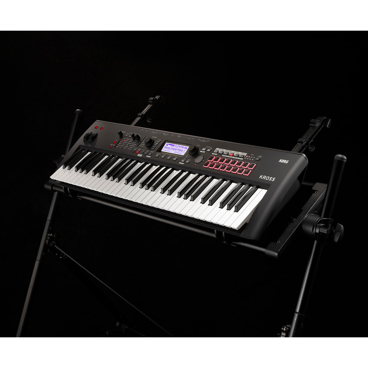 Korg Kross2-61 Negro detalle producto | Armonía Musical México