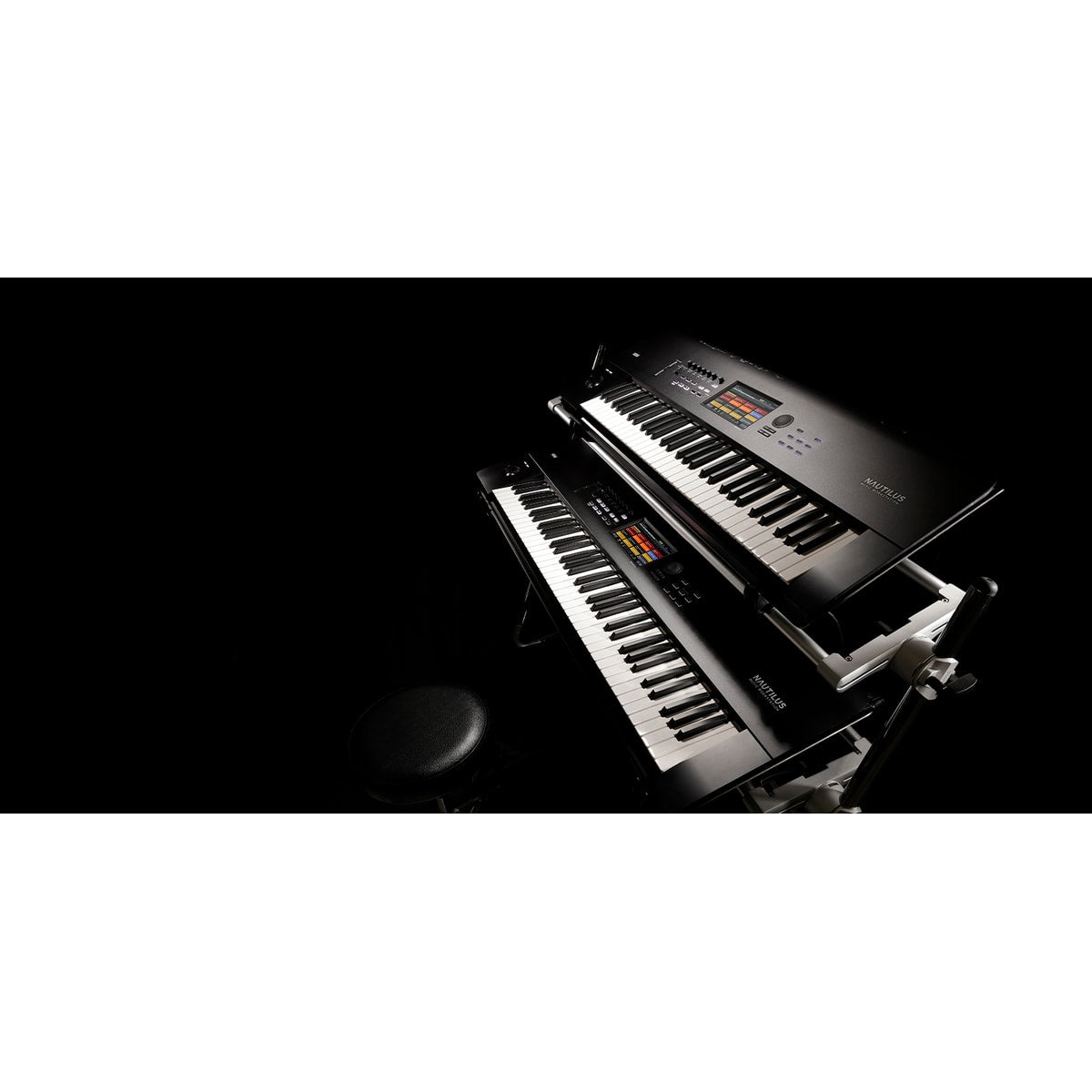 Korg NAUTILUS 73 vista frontal producto | Armonía Musical México