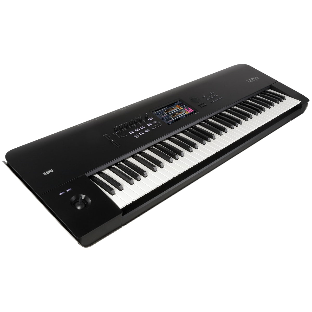 Korg NAUTILUS 73 vista lateral producto | Armonía Musical México