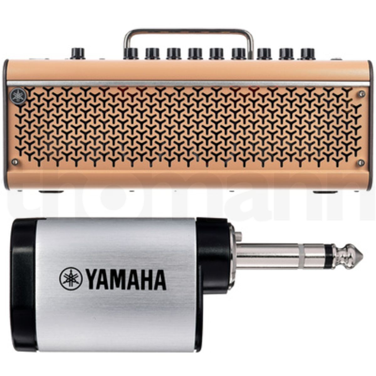Amplificador portátil Yamaha THR30II Wireless 30W negro detalle panel de controles | Armonía Musical México
