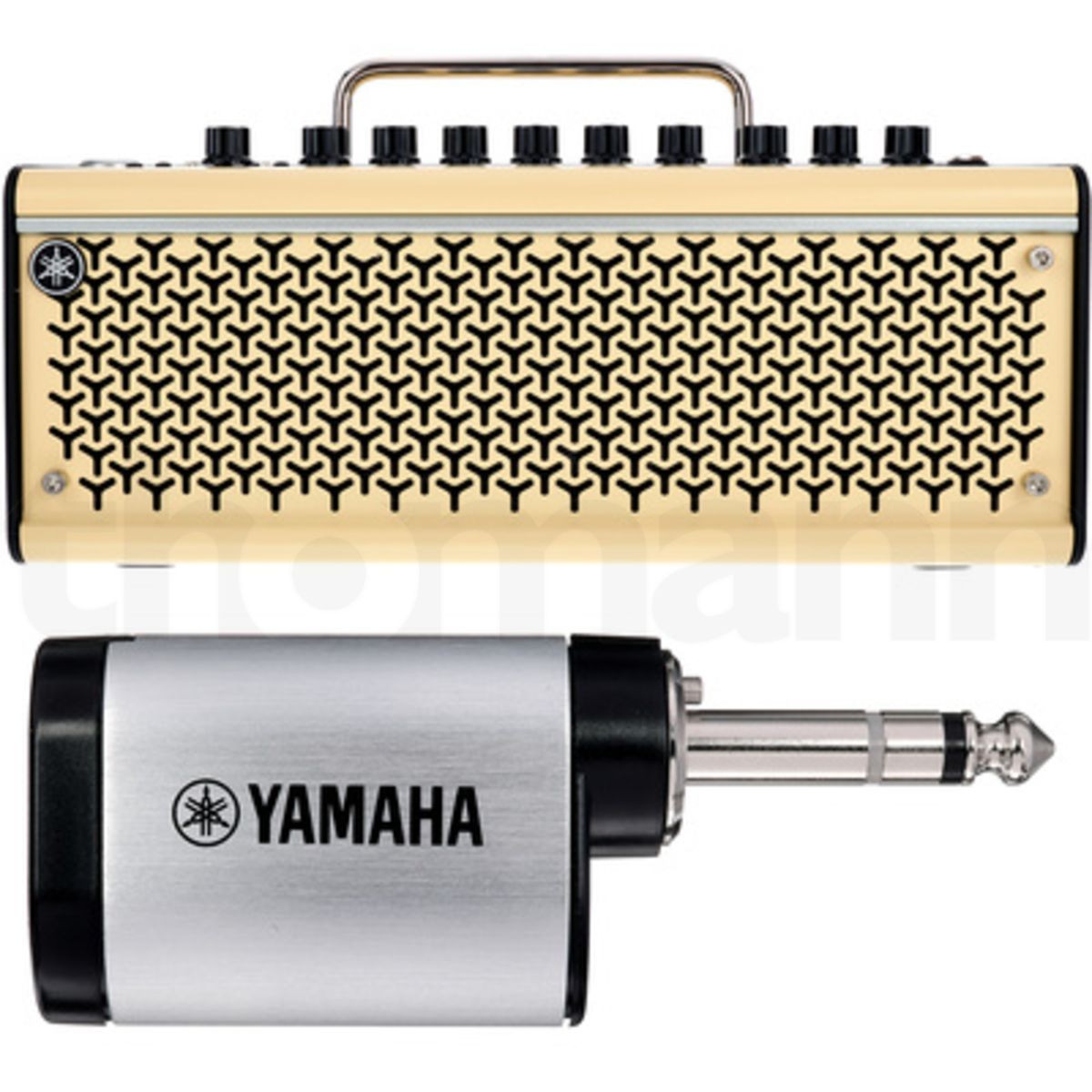 Amplificador portátil Yamaha THR30II Wireless 30W blanco vista frontal | Armonía Musical México