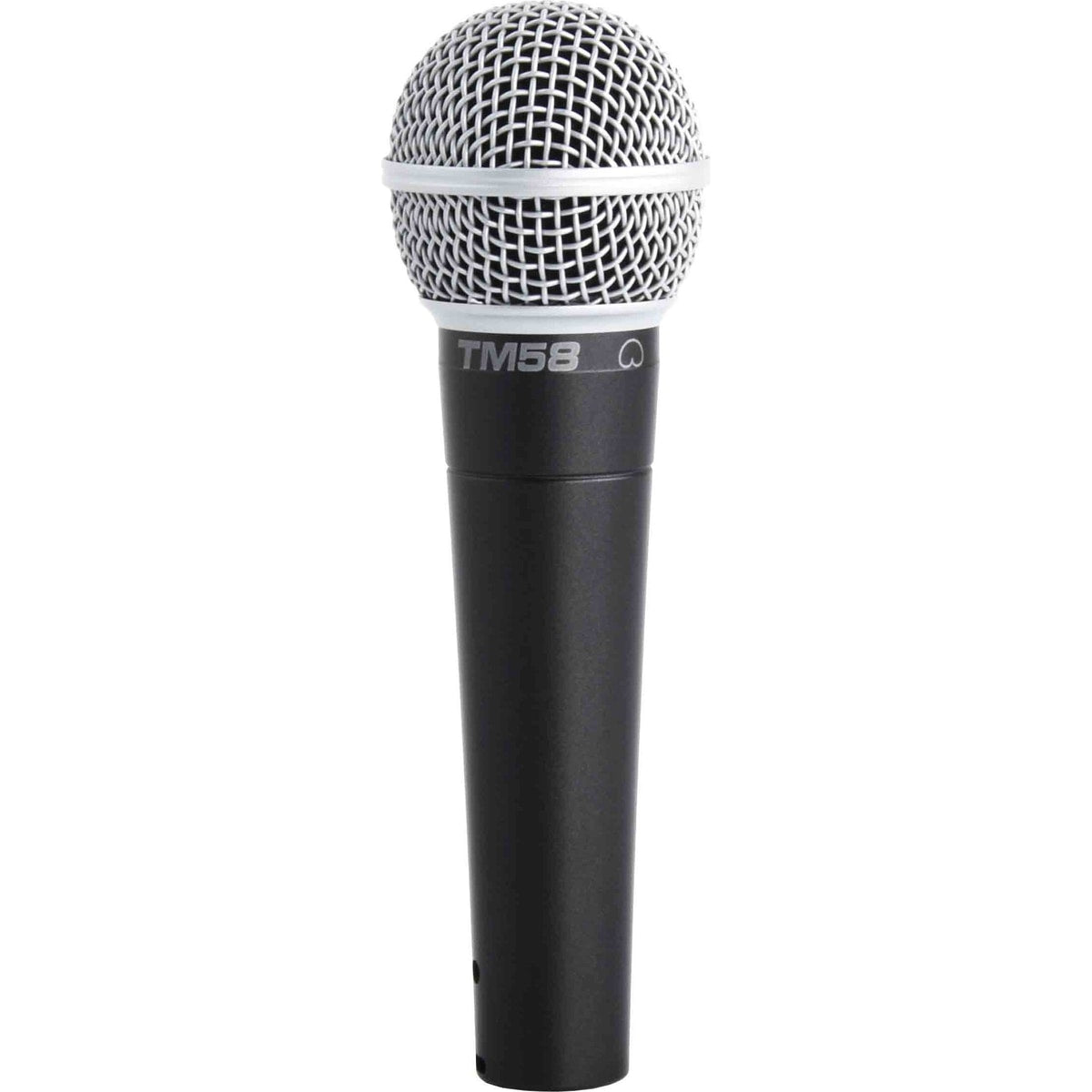 Superlux TM58S micrófono dinámico vocal de mano vista frontal del micrófono | Armonía Musical México