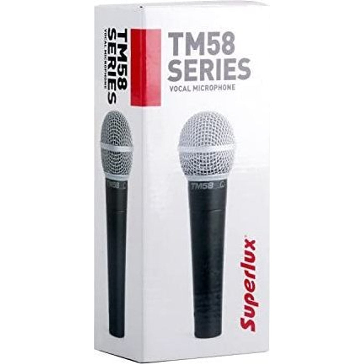 Superlux TM58S micrófono dinámico vocal de mano micrófono en uso vocal | Armonía Musical México