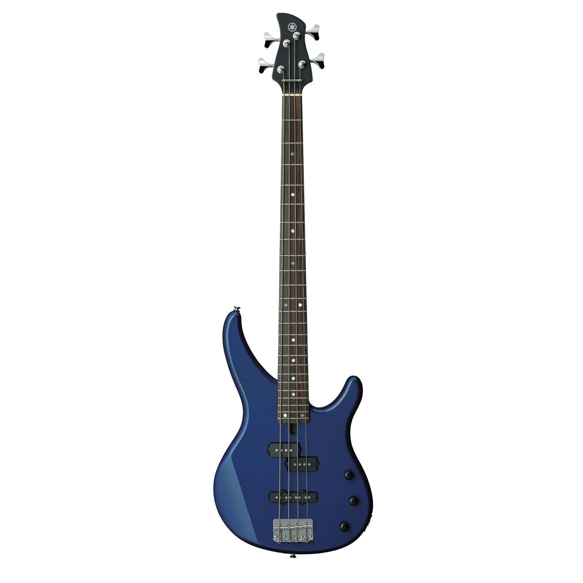 Bajo eléctrico Yamaha TRBX174 4 cuerdas pasivo Dark Blue Metallic vista frontal | Armonía Musical México