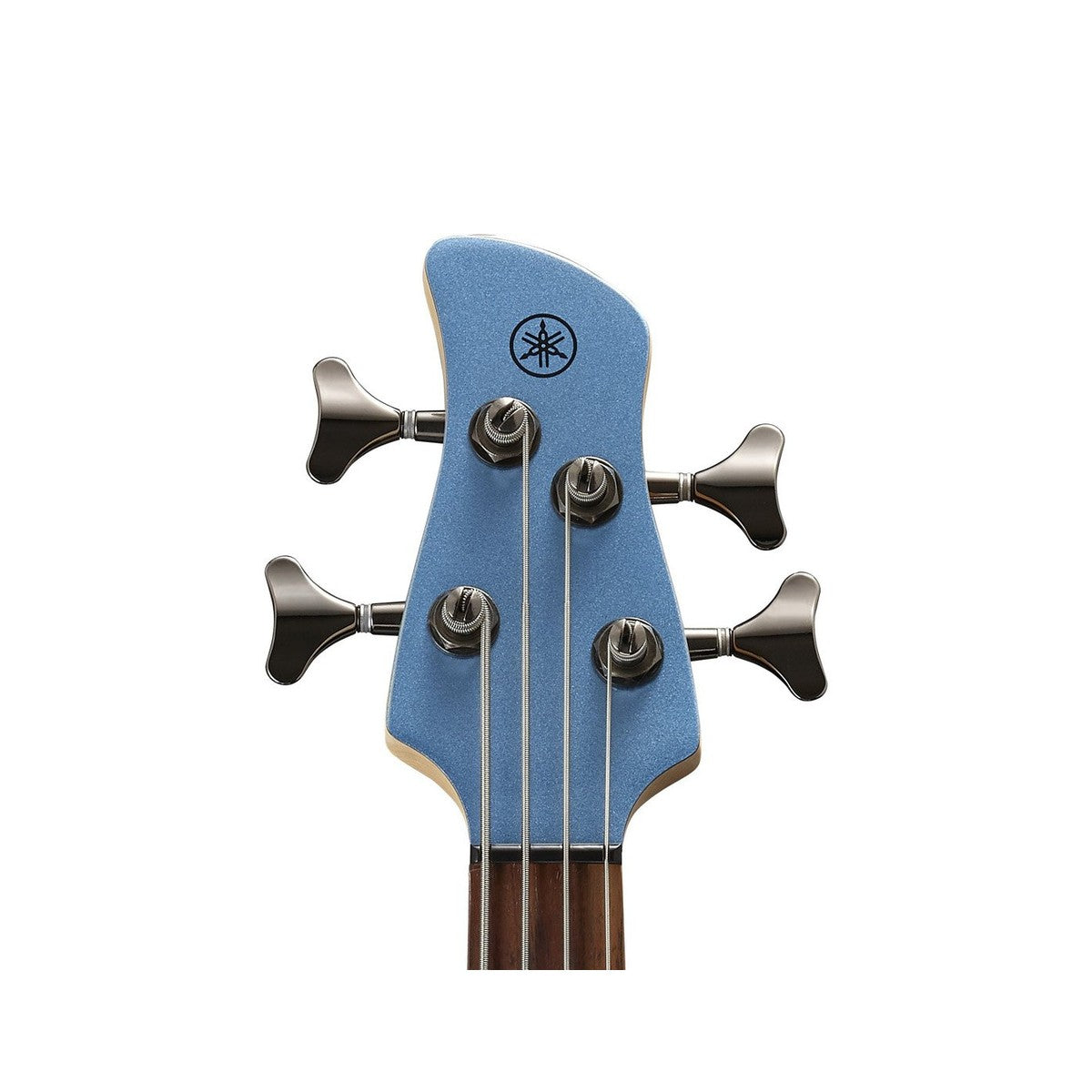 Bajo eléctrico Yamaha TRBX304 4 cuerdas activo Factory Blue detalle clavijero | Armonía Musical México
