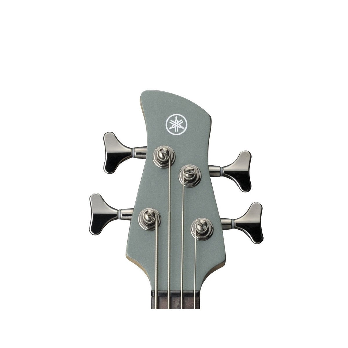 Bajo eléctrico Yamaha TRBX304 4 cuerdas activo Mist Green detalle clavijero | Armonía Musical México