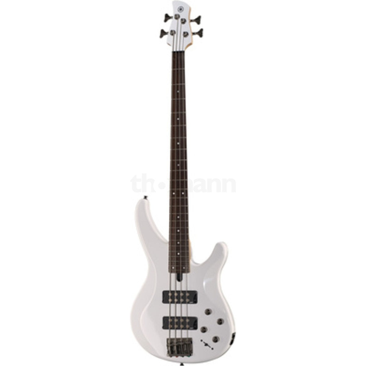 Bajo eléctrico Yamaha TRBX304 4 cuerdas activo Factory Blue vista frontal | Armonía Musical México