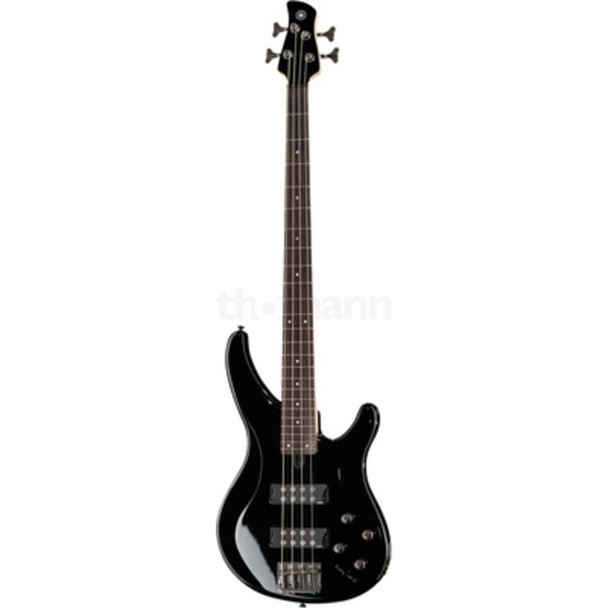 Bajo eléctrico Yamaha TRBX304 4 cuerdas activo vista en ángulo | Armonía Musical México