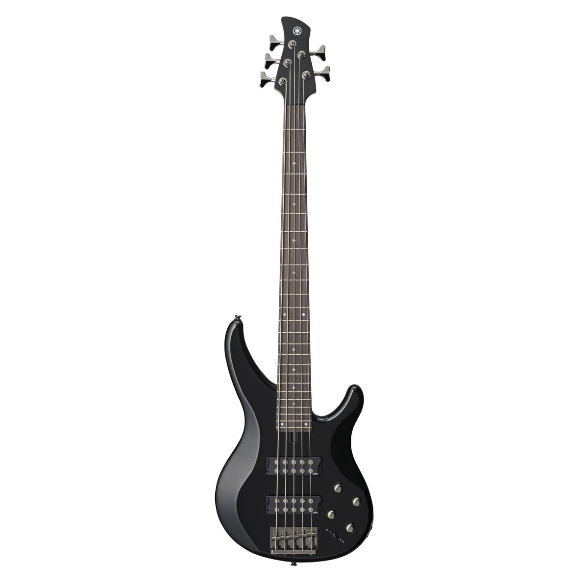 Bajo eléctrico Yamaha TRBX305 5 cuerdas activo negro vista frontal | Armonía Musical México