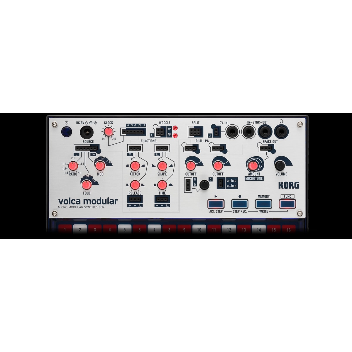 Korg volca modular detalle producto | Armonía Musical México