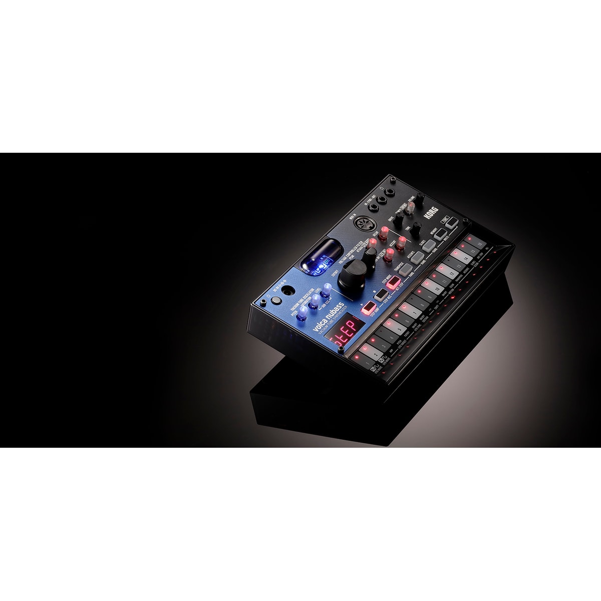 Korg volca nubass detalle producto | Armonía Musical México