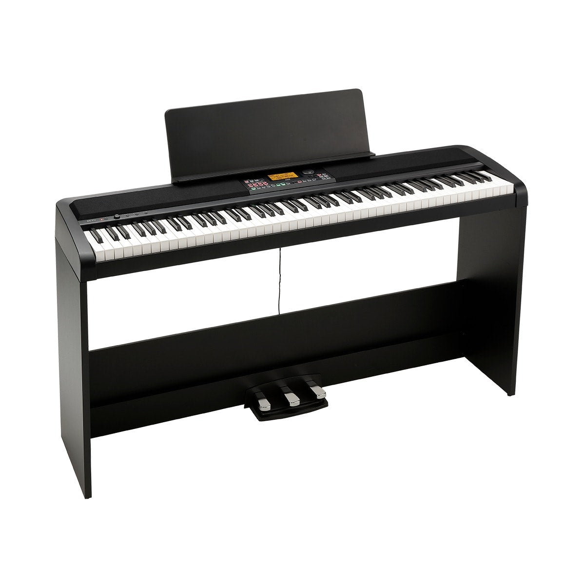 Korg XE20 SP vista frontal angulo | Armonía Musical México