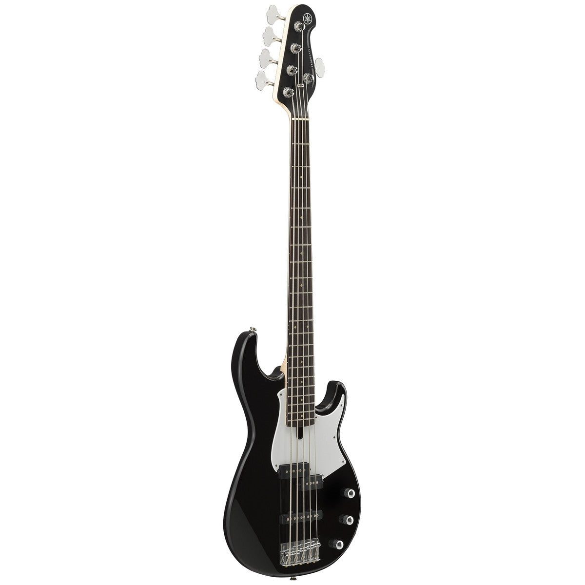 Bajo eléctrico Yamaha BB235 5 cuerdas negro vista lateral | Armonía Musical México