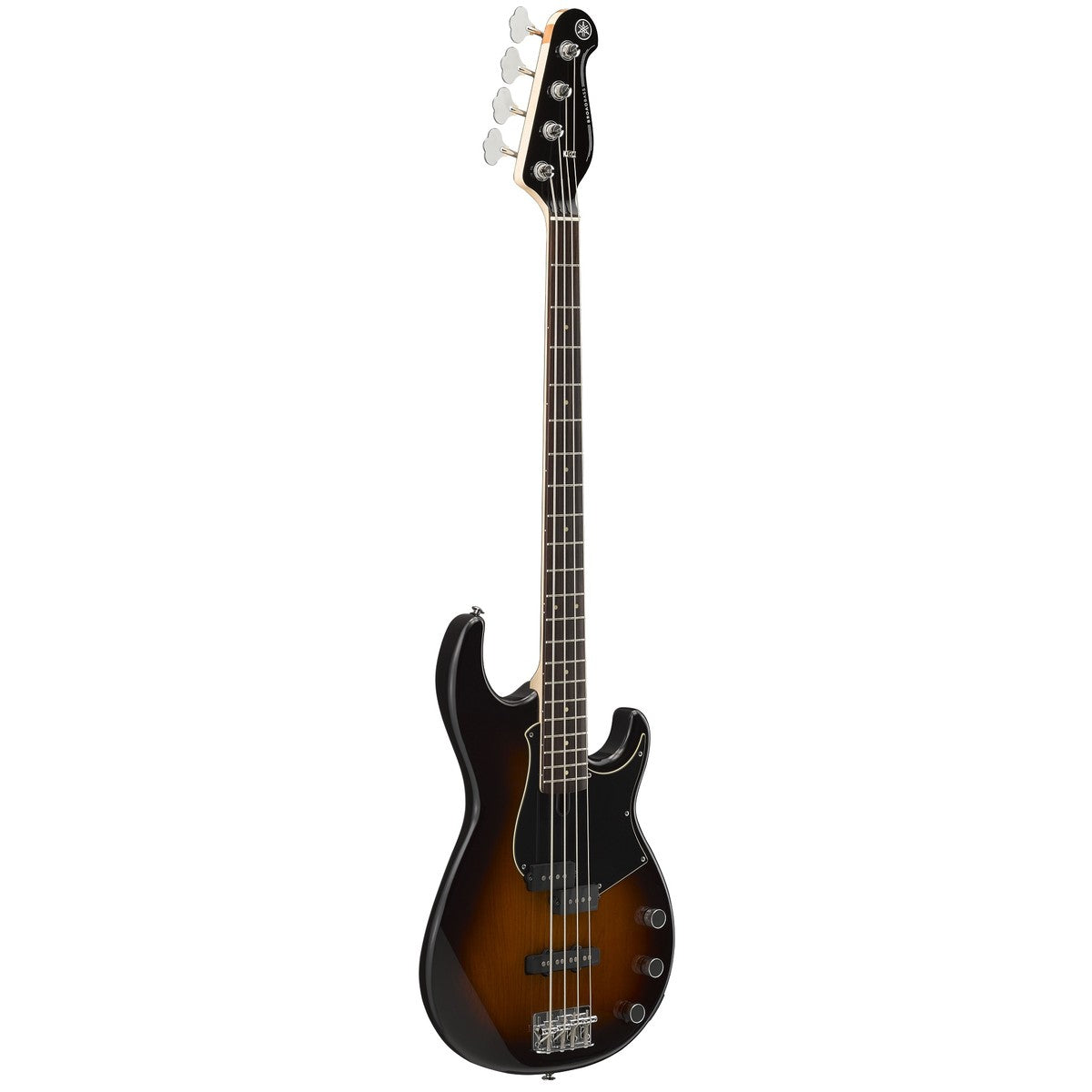 Bajo eléctrico Yamaha BB434 tobacco brown sunburst vista lateral | Armonía Musical México