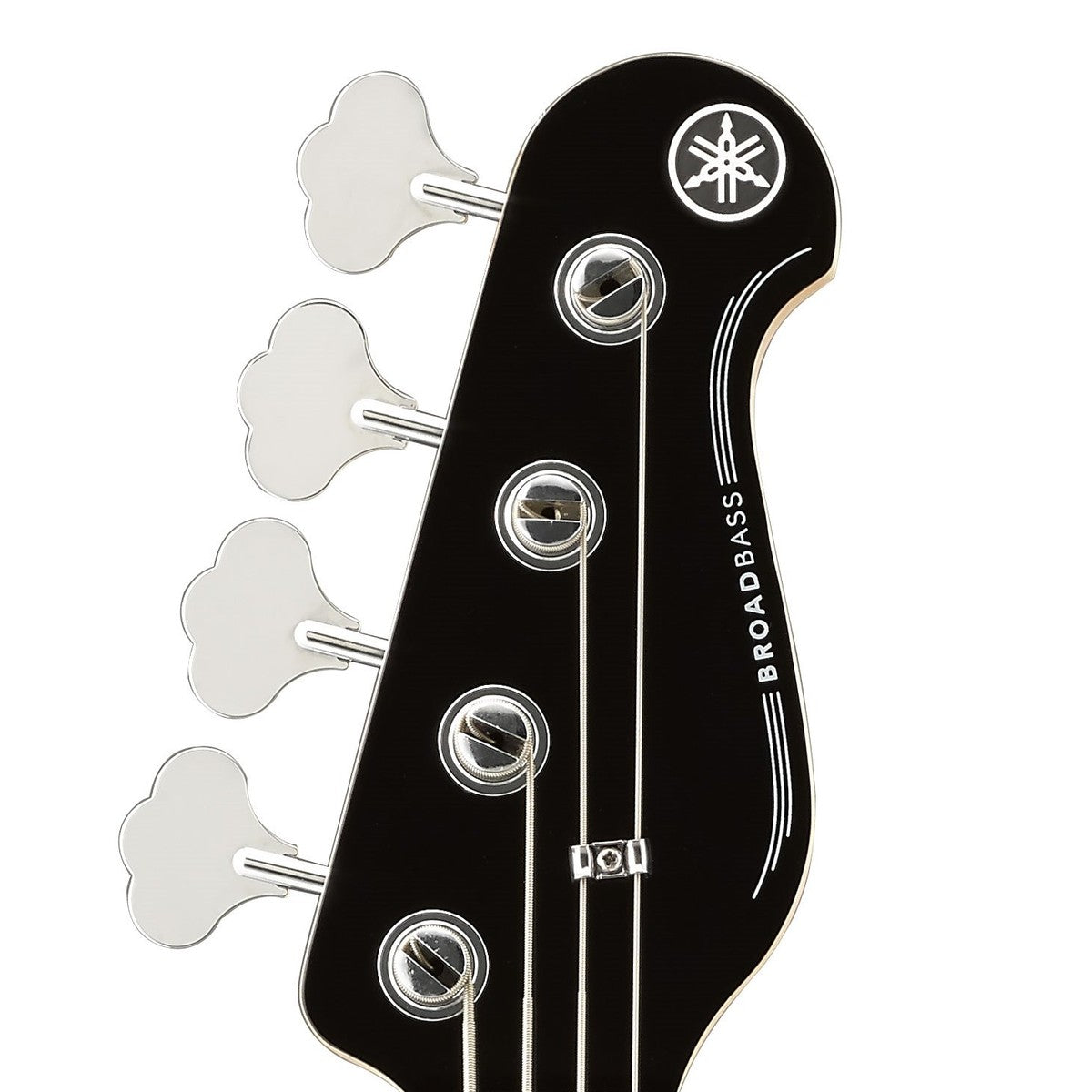 Bajo eléctrico Yamaha BB434M maple tobacco brown sunburst detalle clavijero maple | Armonía Musical México