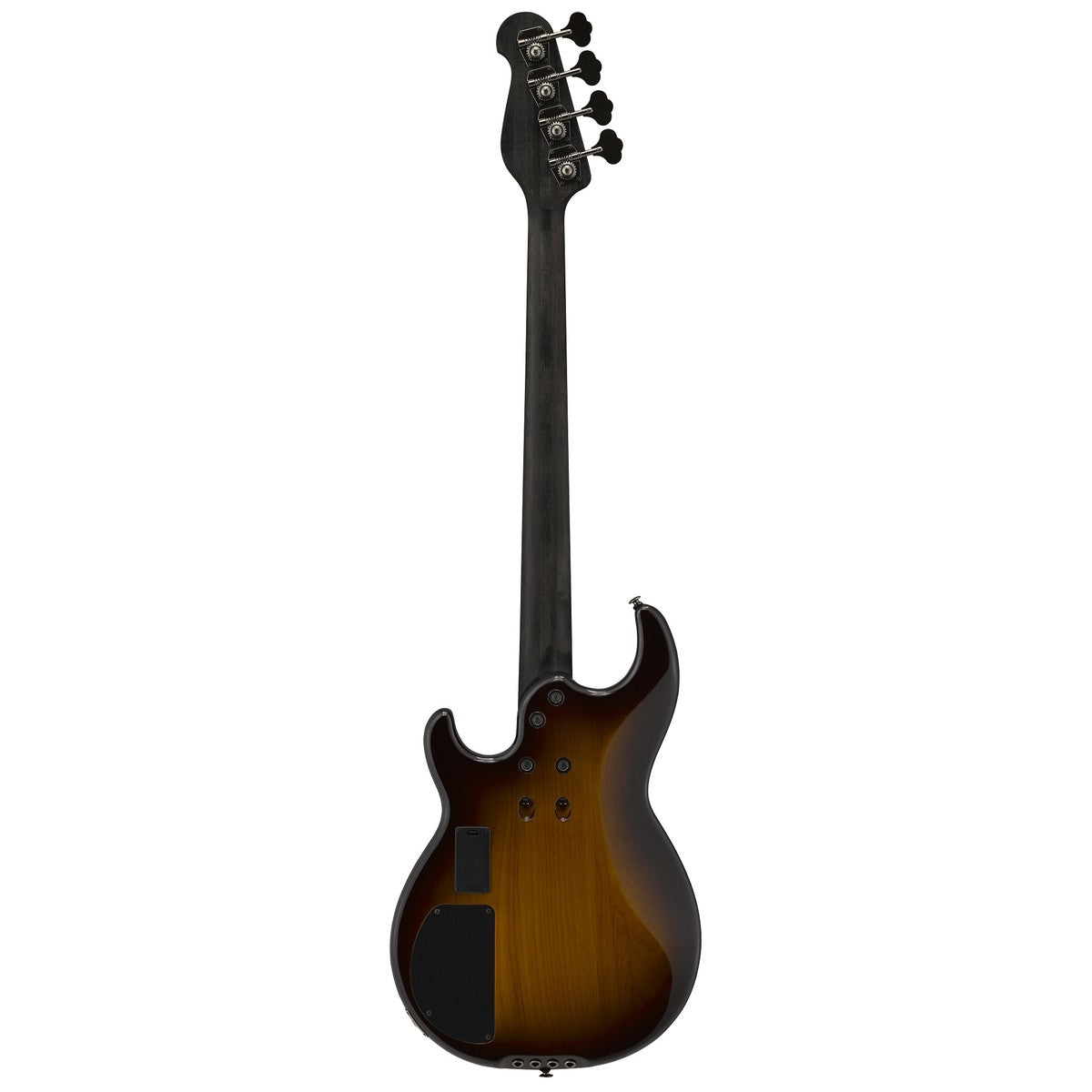 Bajo eléctrico Yamaha BB734A dark coffee sunburst vista posterior | Armonía Musical México