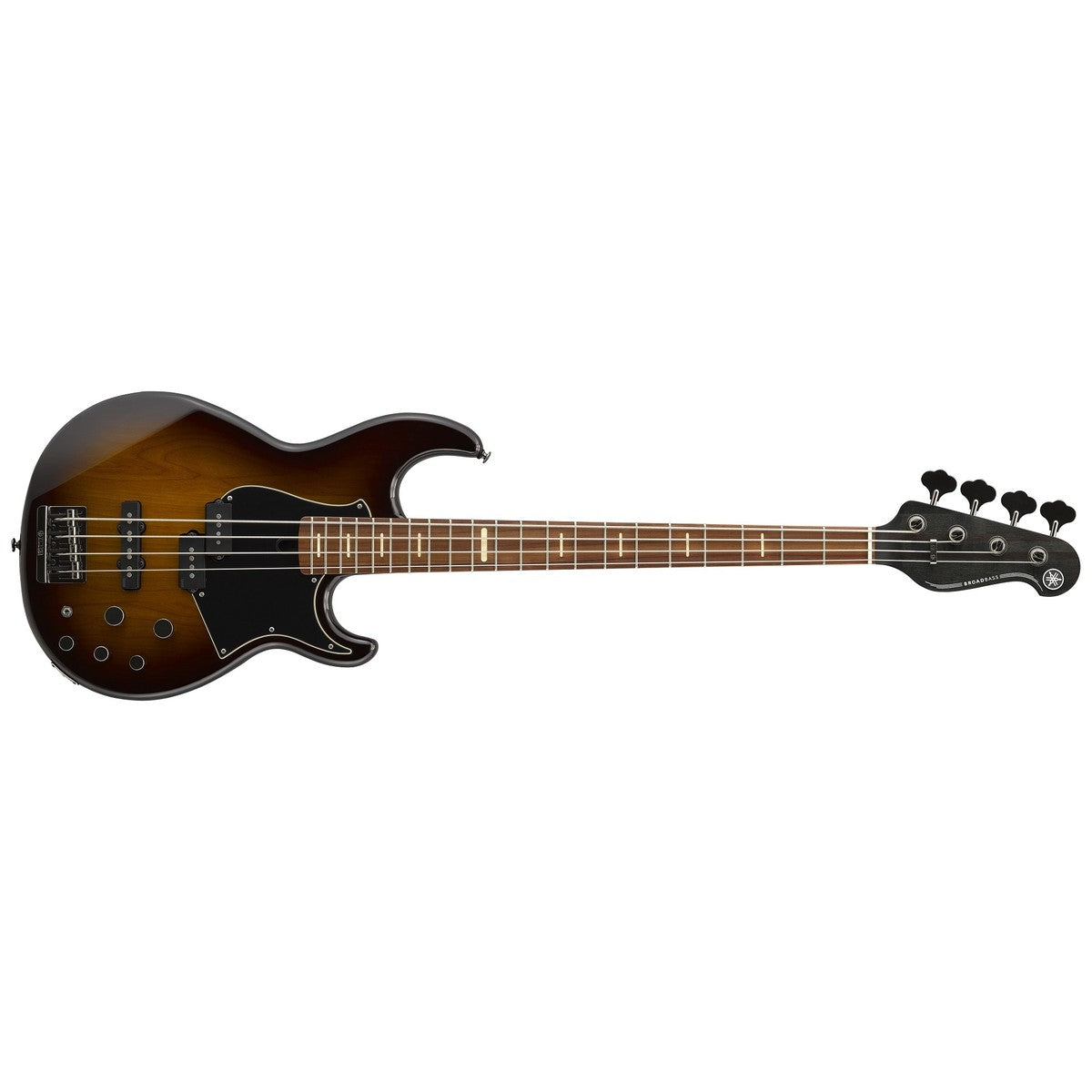 Bajo eléctrico Yamaha BB734A dark coffee sunburst vista horizontal | Armonía Musical México