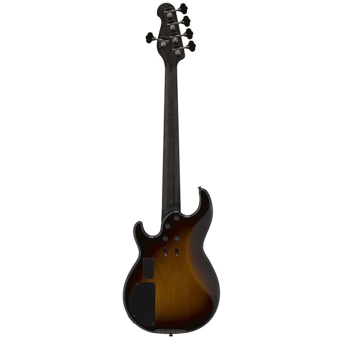 Bajo eléctrico Yamaha BB735A 5 cuerdas dark coffee sunburst vista posterior | Armonía Musical México