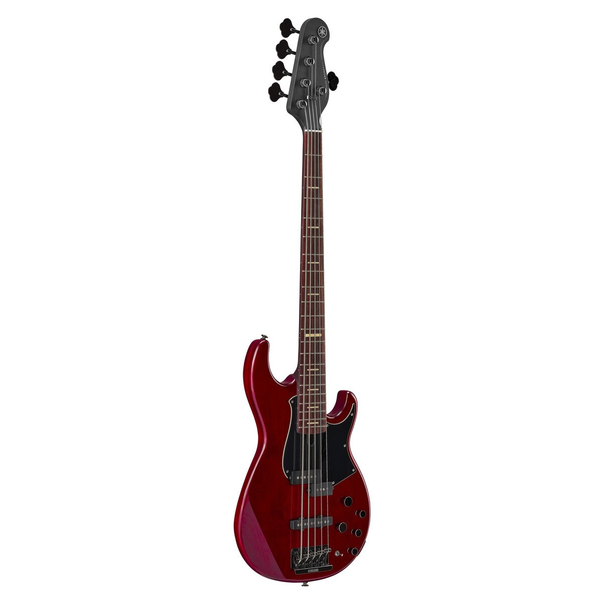Bajo eléctrico Yamaha BB735A 5 cuerdas fired red vista frontal | Armonía Musical México