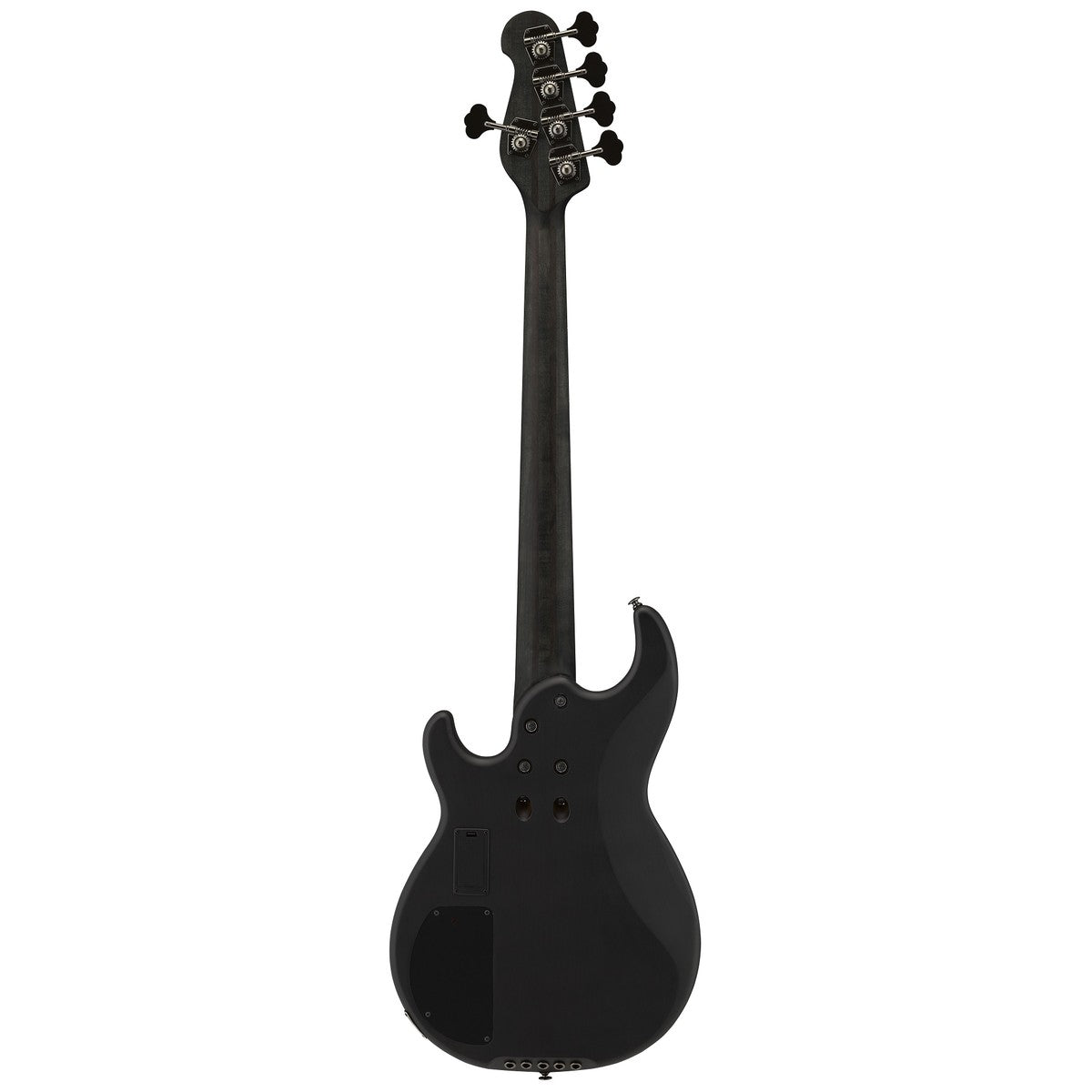 Bajo eléctrico Yamaha BB735A 5 cuerdas matte translucent black vista posterior | Armonía Musical México