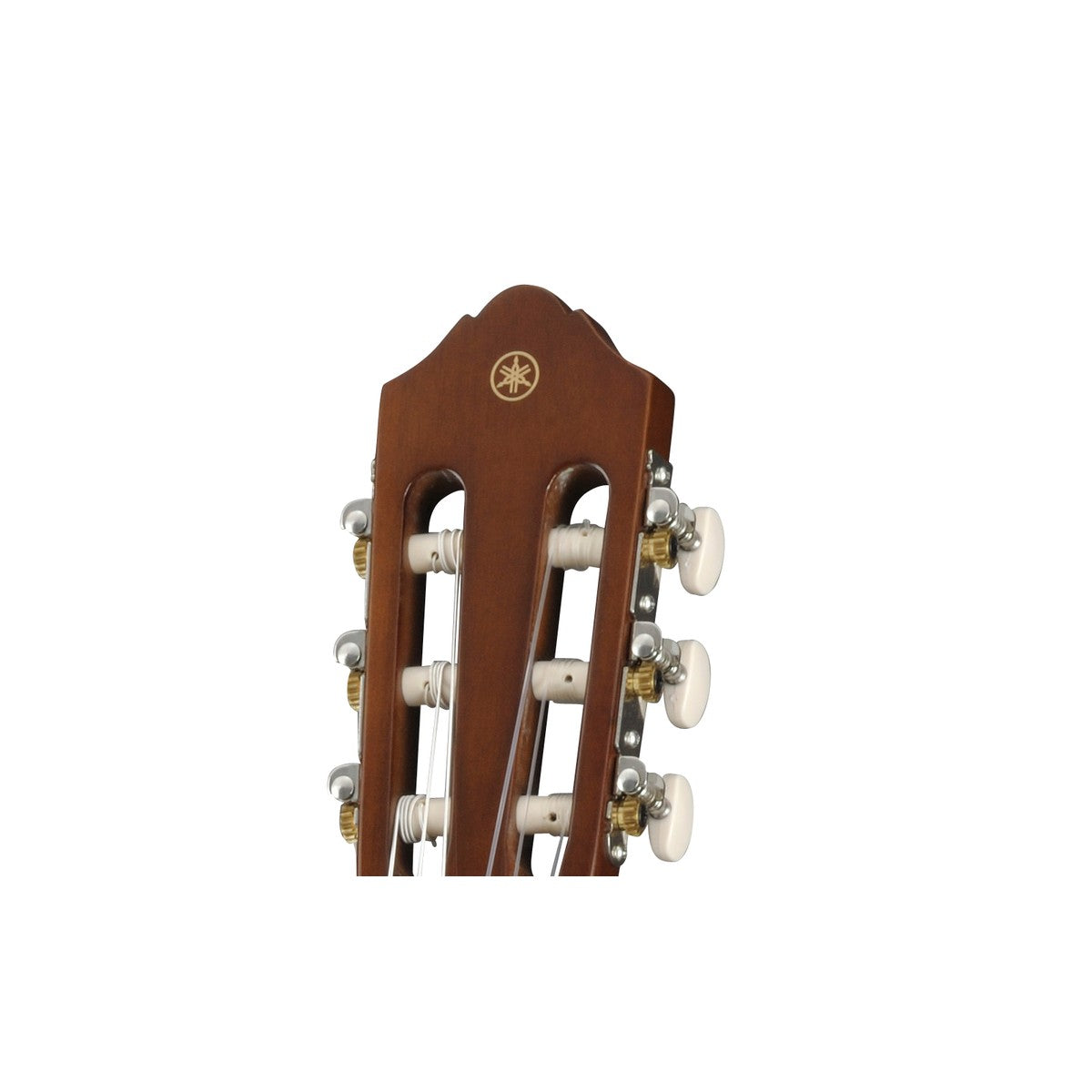 Guitarra clásica Yamaha C40II 4/4 natural detalle clavijero | Armonía Musical México