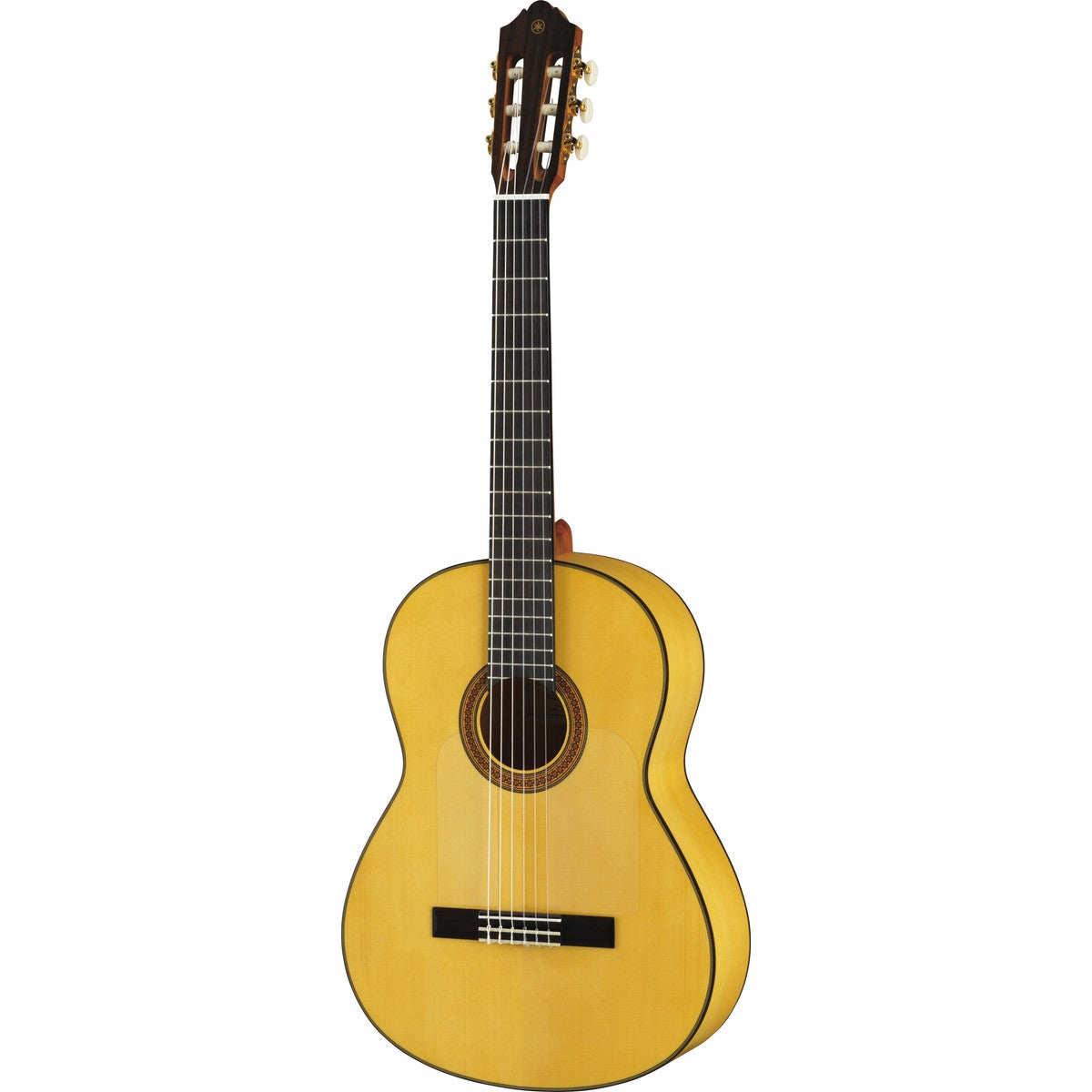 Guitarra flamenca Yamaha CG182SF tapa sólida abeto ciprés vista frontal | Armonía Musical México