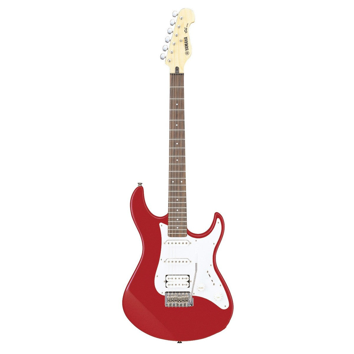 Paquete guitarra eléctrica Yamaha Gigmaker EG112GPII rojo metálico guitarra EG112C vista frontal | Armonía Musical México