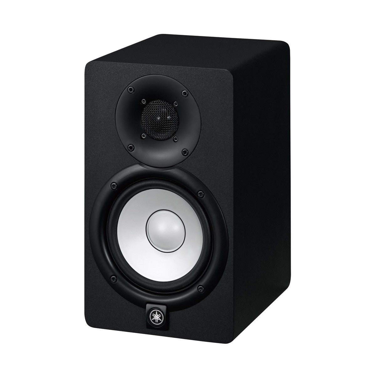 Monitor de estudio Yamaha HS5 negro vista lateral | Armonía Musical México