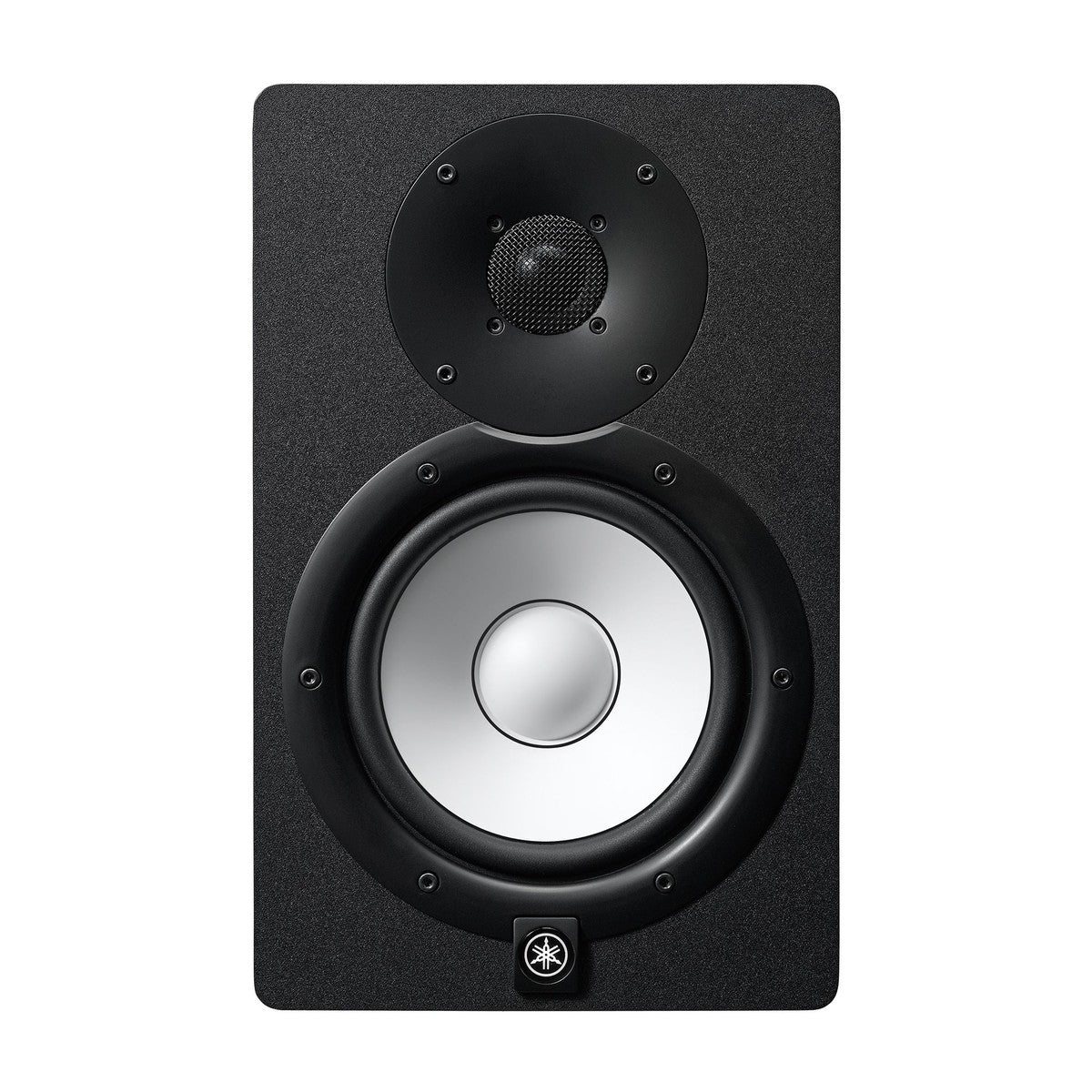 Monitor de estudio Yamaha HS7 negro vista frontal | Armonía Musical México