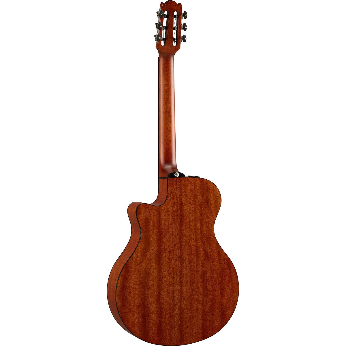 Guitarra Yamaha NTX1 Natural vista trasera | Armonía Musical México