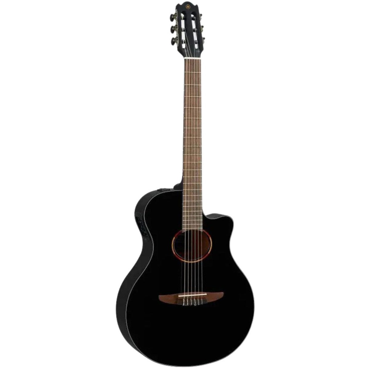 Guitarra Yamaha NTX1 Negro vista frontal | Armonía Musical México