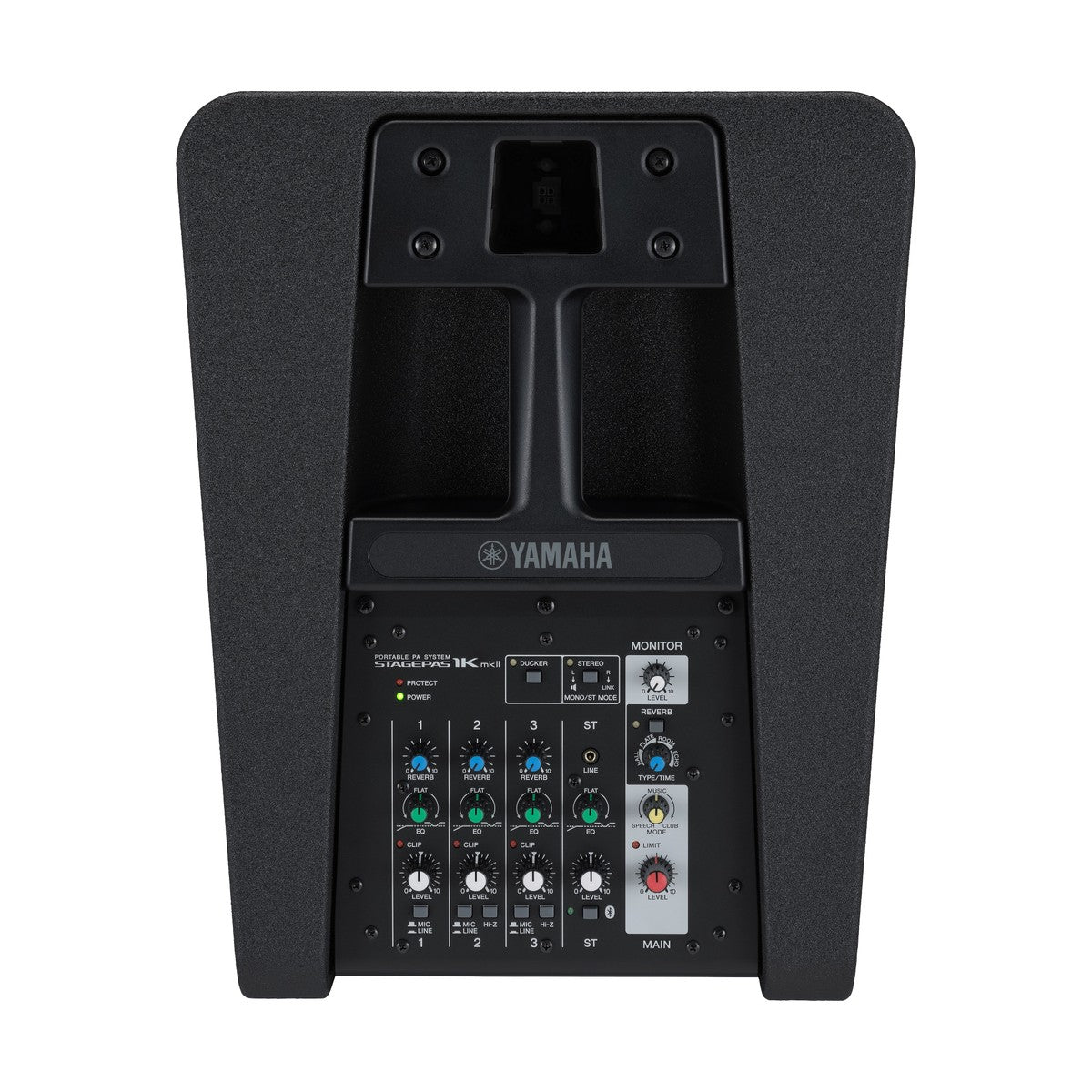 Sistema PA portátil Yamaha STAGEPAS 1K mkII vista superior | Armonía Musical México