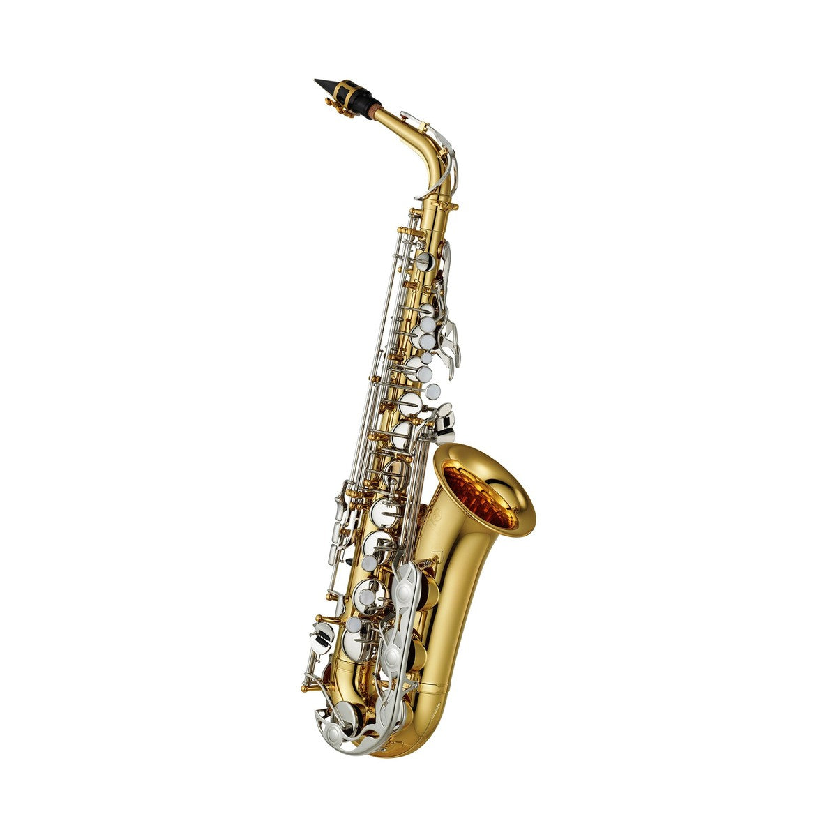 Saxofón alto Yamaha YAS-26 vista frontal | Armonía Musical México