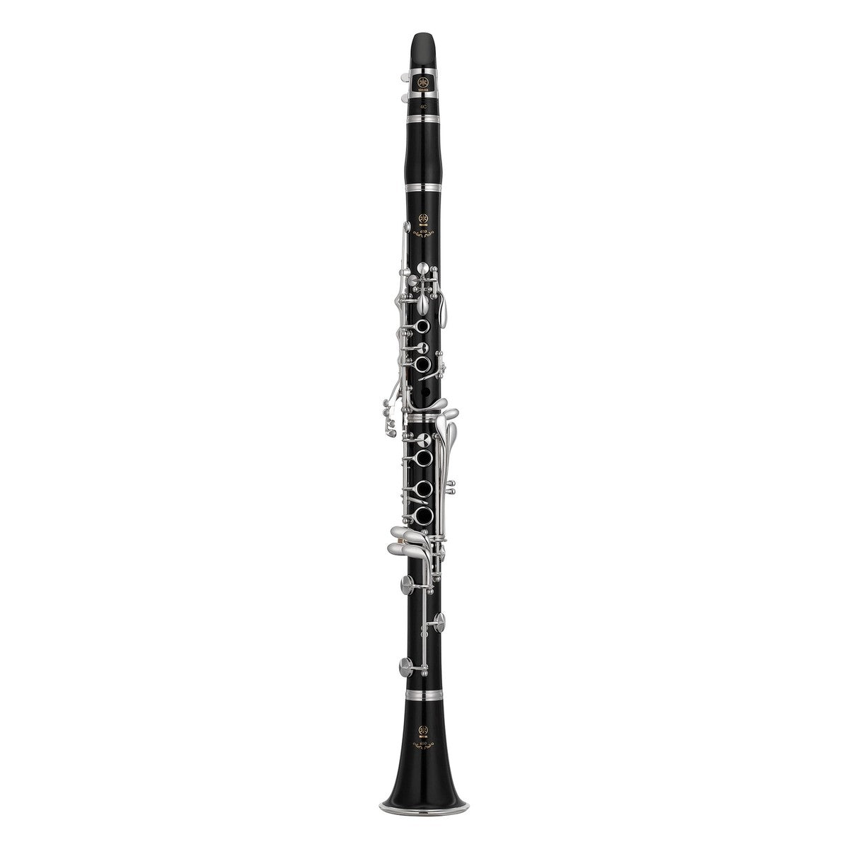 Clarinete Yamaha YCL-650 profesional Bb granadilla vista frontal | Armonía Musical México