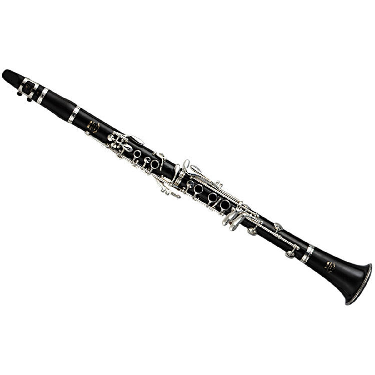 Clarinete Yamaha YCL-650 profesional Bb granadilla vista lateral | Armonía Musical México