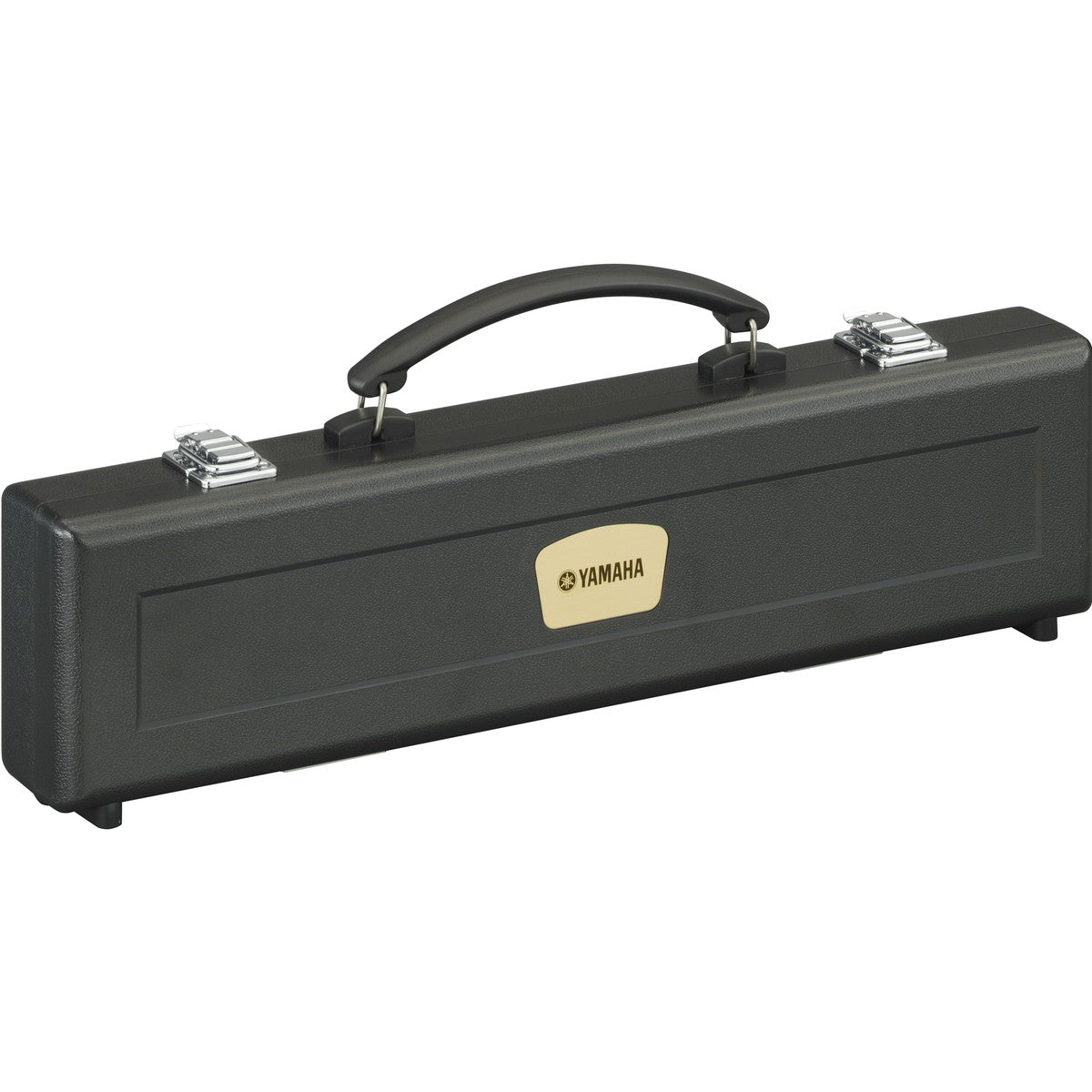 Flauta transversal Yamaha YFL-222 níquel plateado vista lateral | Armonía Musical México