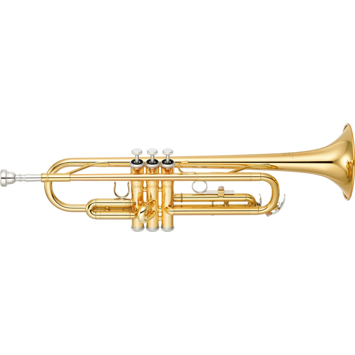 Trompeta Yamaha YTR-2330 Bb laqueada campana de latón amarillo | Armonía Musical México