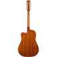 Guitarra Fender Cd-60sce 12 Cuerdas color Natural