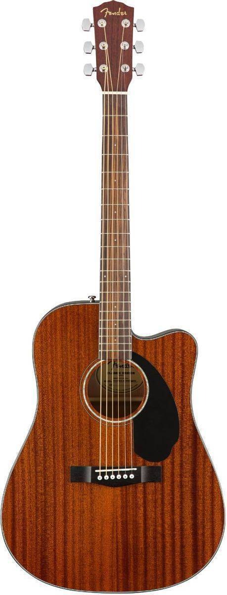 Guitarra Electro-Acustica Fender CD-60sce All-Mahogany