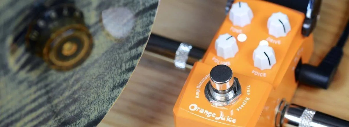 Pedal Joyo Jf-310 Emulador De Amplificadores Orange