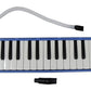 Melodica Symphonic De 32 Teclas Color Azul Con Estuche