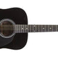 Guitarra Acustica Aria Fst-300n Serie Fiesta color Negro