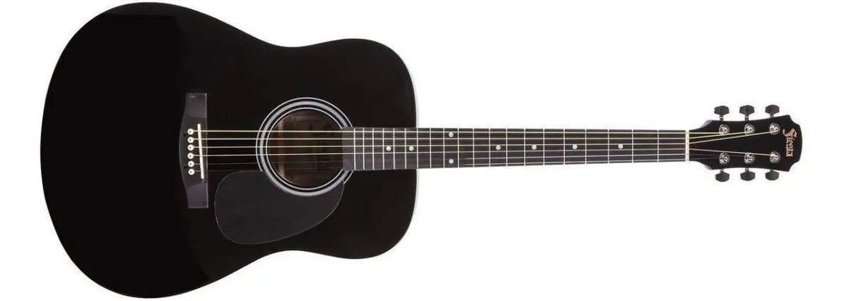 Guitarra Acustica Aria Fst-300n Serie Fiesta color Negro