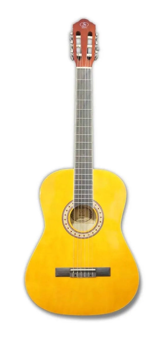 Guitarra Acústica Symphonic  EC3900YW Con Cuerdas De Nylon