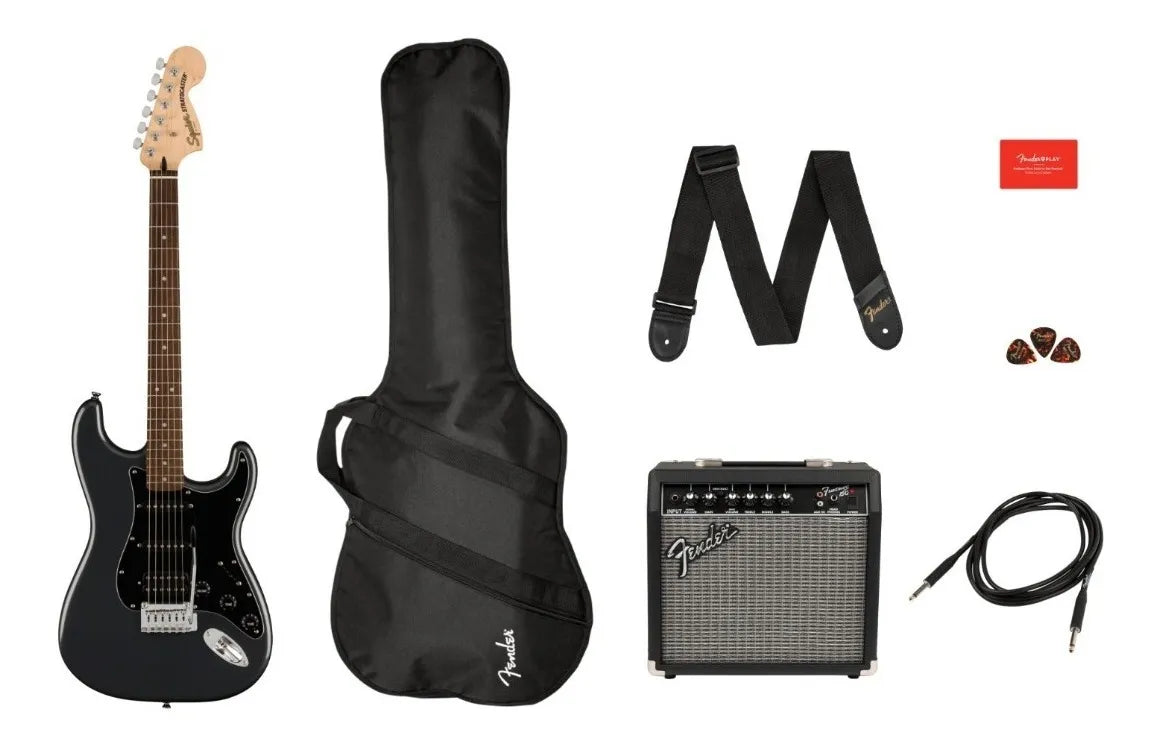Paquete De Guitarra Fender Affinity Series Strato Hss